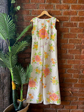 Load image into Gallery viewer, Ivory raw silk Handpainted jumpsuit