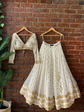 Load image into Gallery viewer, Ivory Sharmily lehenga set