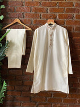 Load image into Gallery viewer, Powder Pink and Ivory Jacket sherwani set