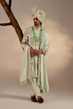 Load image into Gallery viewer, The Elegant Groom Sherwani set