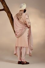 Load image into Gallery viewer, Shell-pink sherwani set