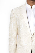 Load image into Gallery viewer, Ivory Embroidered Tuxedo