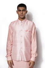 Load image into Gallery viewer, Blush Pink Bundi Kurta Set