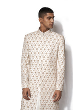 Load image into Gallery viewer, Ivory Hand Embroidered Sherwani Set