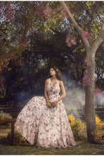 Load image into Gallery viewer, LILAC 3D LEHENGA SET WITH PEPLUM JACKET