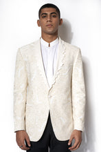 Load image into Gallery viewer, Ivory Embroidered Tuxedo