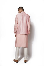 Load image into Gallery viewer, Blush Pink Bundi Kurta Set