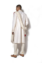 Load image into Gallery viewer, Ivory Hand Embroidered Sherwani Set