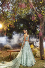 Load image into Gallery viewer, JADE GREEN LEHENGA
