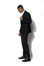 Load image into Gallery viewer, Black Embroidered Tuxedo