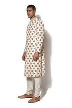 Load image into Gallery viewer, Ivory Hand Embroidered Sherwani Set