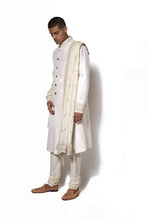 Load image into Gallery viewer, Ivory Hand Embroidered Sherwani Set