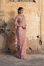 Load image into Gallery viewer, ROSE PINK NET SAREE