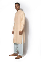 Load image into Gallery viewer, Peach Front Open Kurta Set
