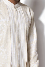 Load image into Gallery viewer, Ivory Layered Embroidered Kurta Set