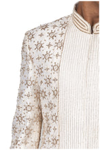 Load image into Gallery viewer, Ivory Hand Embroidered Sherwani Set