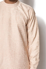 Load image into Gallery viewer, Peach Asymmetrical Embroidered Kurta Set