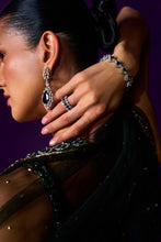 Load image into Gallery viewer, Emerald Green Organza Lehenga Set