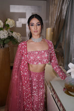 Load image into Gallery viewer, Rouge Pink Lehenga