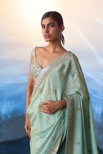 Load image into Gallery viewer, SEAFOAM GREEN TISSU SAREE