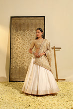 Load image into Gallery viewer, Blouse with lehenga and odhni