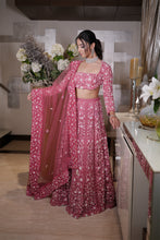Load image into Gallery viewer, Rouge Pink Lehenga