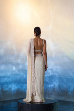 Load image into Gallery viewer, IVORY GEOR. SAREE