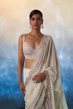 Load image into Gallery viewer, IVORY GEOR. SAREE