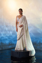 Load image into Gallery viewer, IVORY GEOR. SAREE