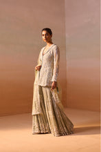 Load image into Gallery viewer, CARDAMOM COLOUR HEAVY SHARARA SET