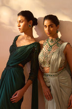 Load image into Gallery viewer, SAREE BLOUSE SET