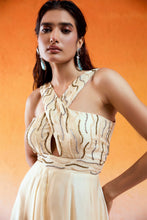 Load image into Gallery viewer, Ivory Embroidered Jumpsuit