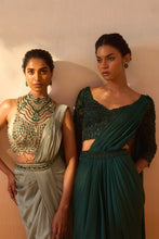 Load image into Gallery viewer, SAREE BLOUSE SET
