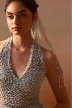 Load image into Gallery viewer, SAGE BLUE CORSET SKIRT SET