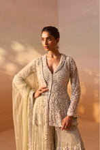 Load image into Gallery viewer, CARDAMOM COLOUR HEAVY SHARARA SET