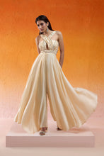 Load image into Gallery viewer, Ivory Embroidered Jumpsuit