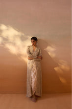 Load image into Gallery viewer, IVORY NET JACKET SKIRT SET