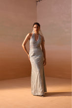 Load image into Gallery viewer, SAGE BLUE CORSET SKIRT SET