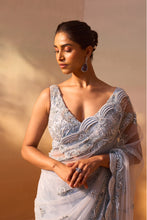 Load image into Gallery viewer, POWDER BLUE SAREE