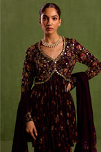 Load image into Gallery viewer, purple garara set