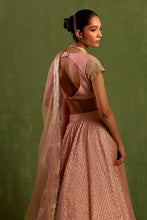 Load image into Gallery viewer, peach lehenga set