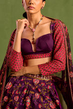 Load image into Gallery viewer, purple lehenga set