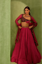 Load image into Gallery viewer, fuscia lehenga set