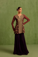 Load image into Gallery viewer, black sharara set