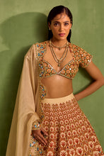 Load image into Gallery viewer, almond lehenga set