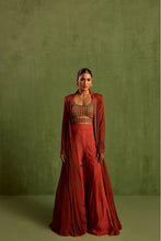 Load image into Gallery viewer, rust sharara set