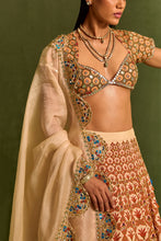 Load image into Gallery viewer, almond lehenga set