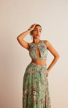Load image into Gallery viewer, ELENA SLIT LEHENGA SKIRT SET