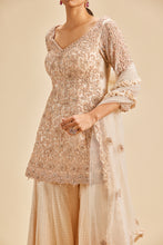 Load image into Gallery viewer, PEACH SHARARA SET