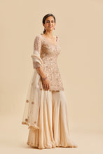 Load image into Gallery viewer, PEACH SHARARA SET